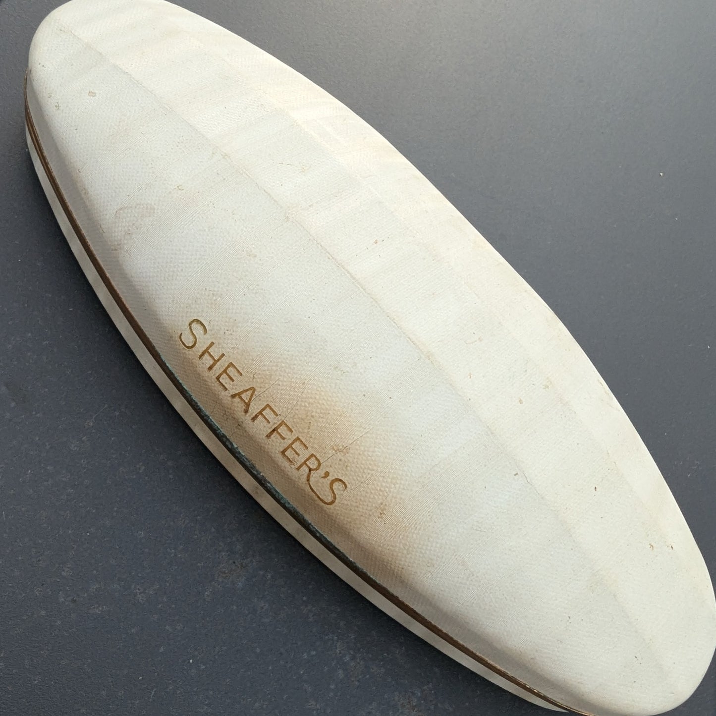 ~1943 Carmine Sheaffer Tuckaway Sentinel fountain pen & pencil - fine-mediun point