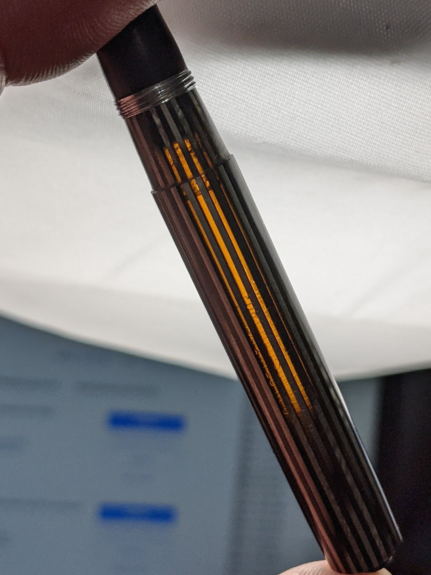 1942 Grey Sheaffer Triumph - Fil sous vide - Plume OB