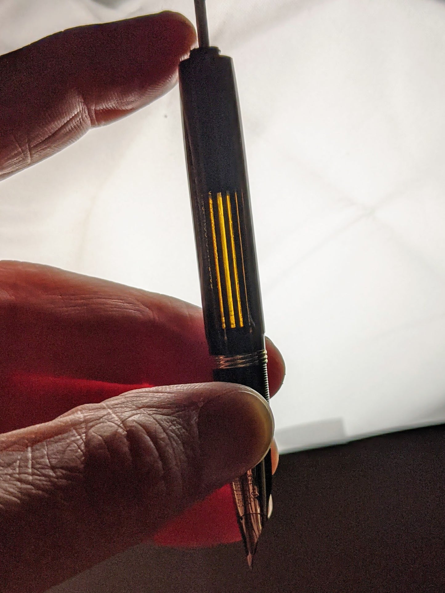 1943-5 Golden Brown Sheaffer Triumph Statesman