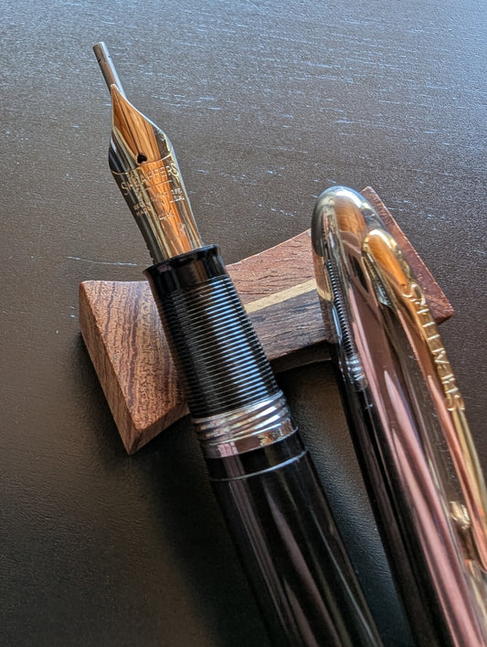 Black Sheaffer Snorkel Sovereign - medium point