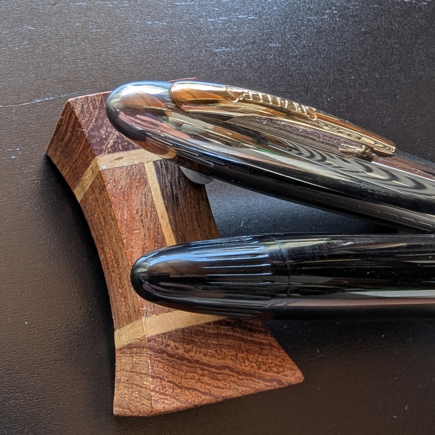 Black Sheaffer Snorkel Sovereign - medium point