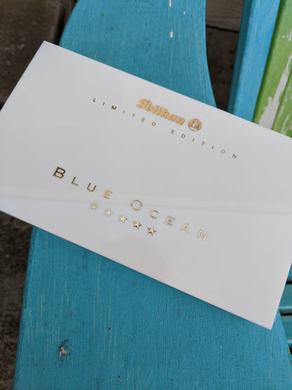 1993 Blue Ocean Pelikan M800 - Broad Oblique p/f nib