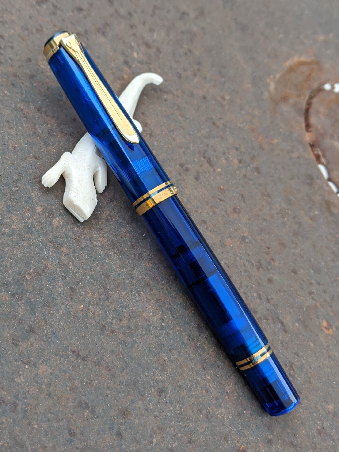1993 Blue Ocean Pelikan M800 - Broad Oblique p/f nib