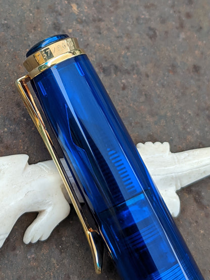 1993 Blue Ocean Pelikan M800 - Broad Oblique p/f nib