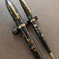 Large (OS) Ebonized Pearl Sheaffer Balance fountain pen & pencil
