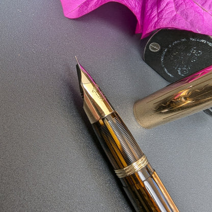 Golden Brown Sheaffer Triumph Tuckaway Crest