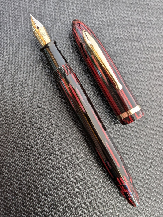 1940-1 Carmine Sheaffer Balance Admiral -Fine Feather Touch 5