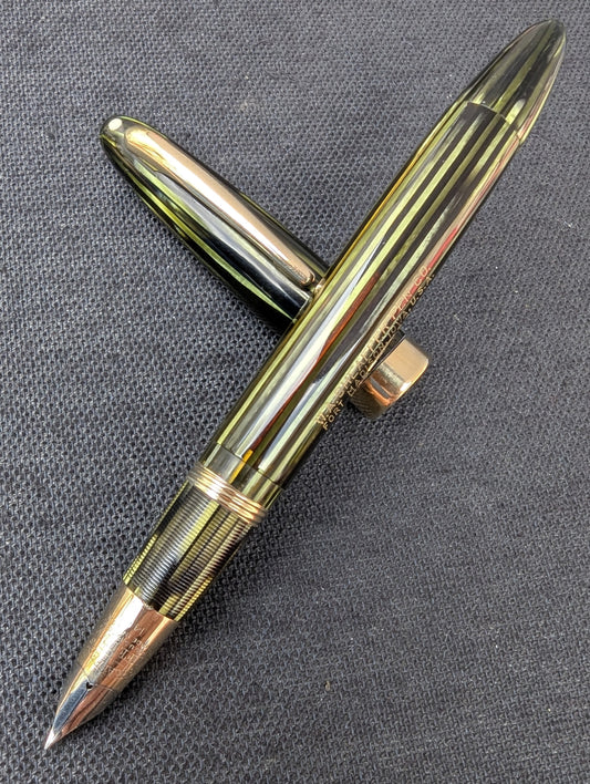 1943-5 Marine Green Sheaffer Triumph Statesman - extra-fine point