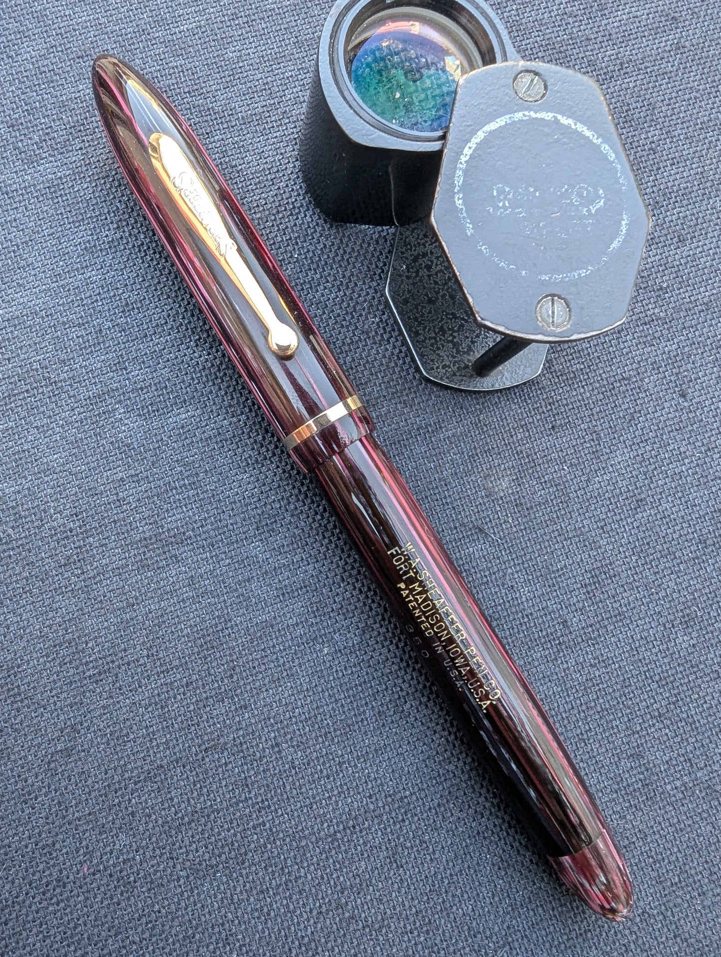 1938 Rose Glow Sheaffer Balance Craftsman fountain pen