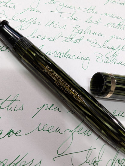 Marine Green Sheaffer Canada Balance Statesman - Accountant Point