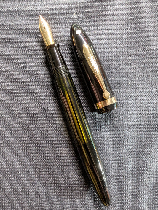 1935 Black Sheaffer Balance Statesman - Medium point