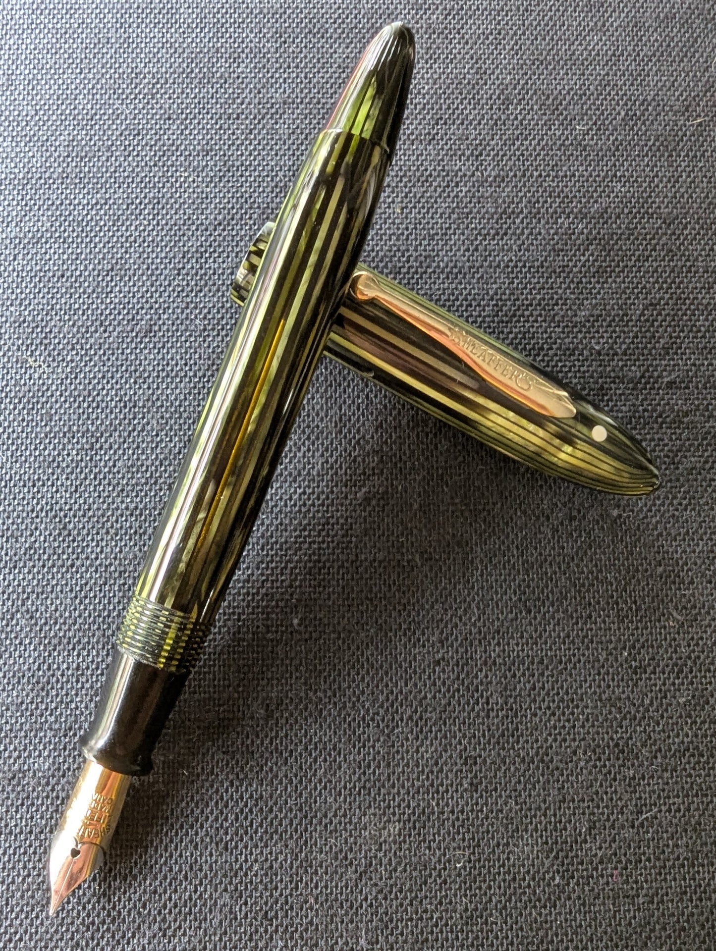 Marine Green Sheaffer Canada Balance Statesman - Accountant Point