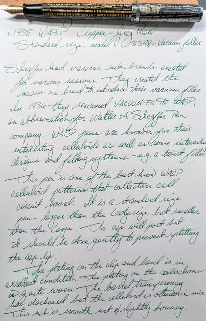 ~1938 Grey Pearl WASP Clipper standard