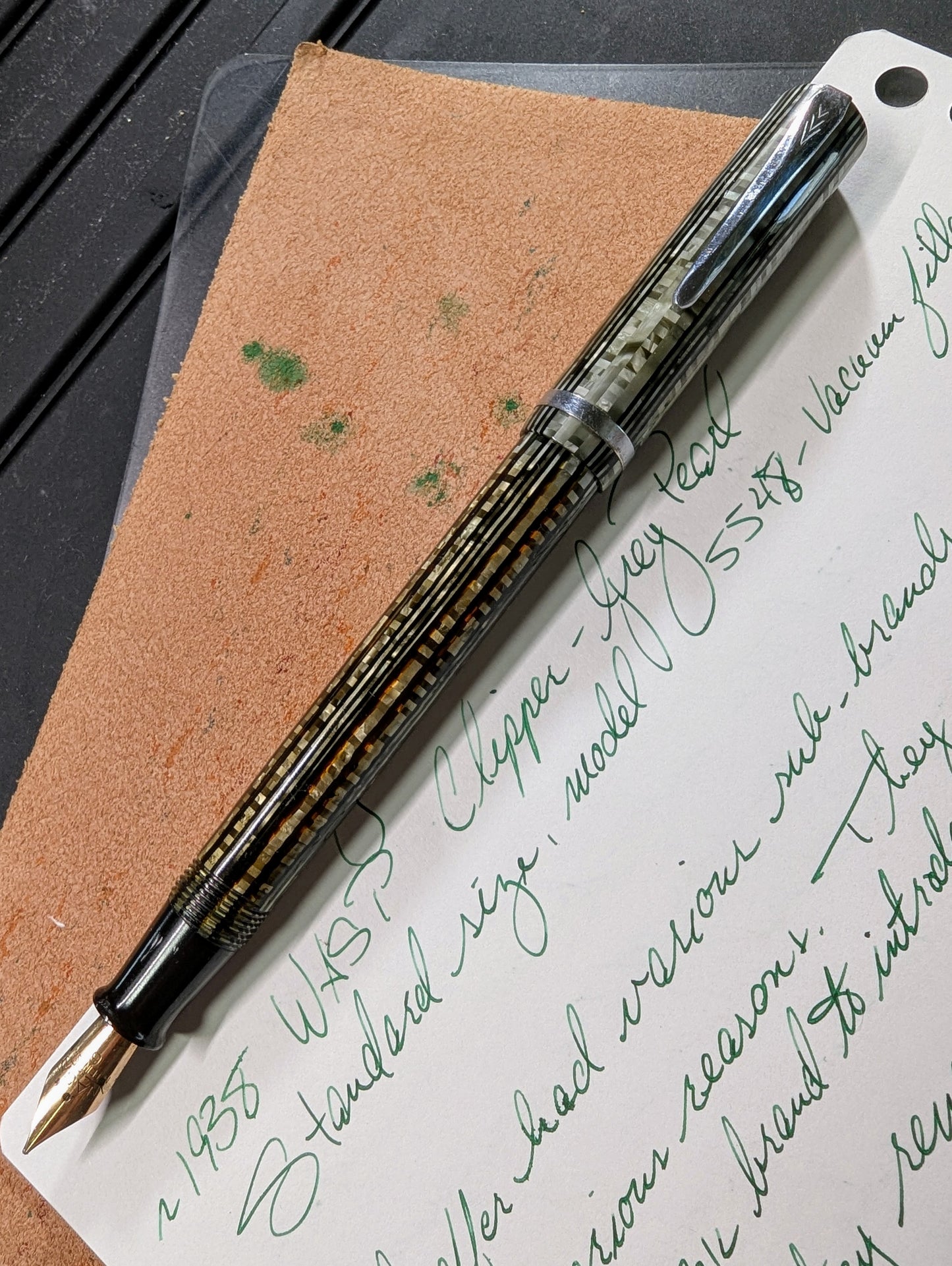 ~1938 Grey Pearl WASP Clipper standard