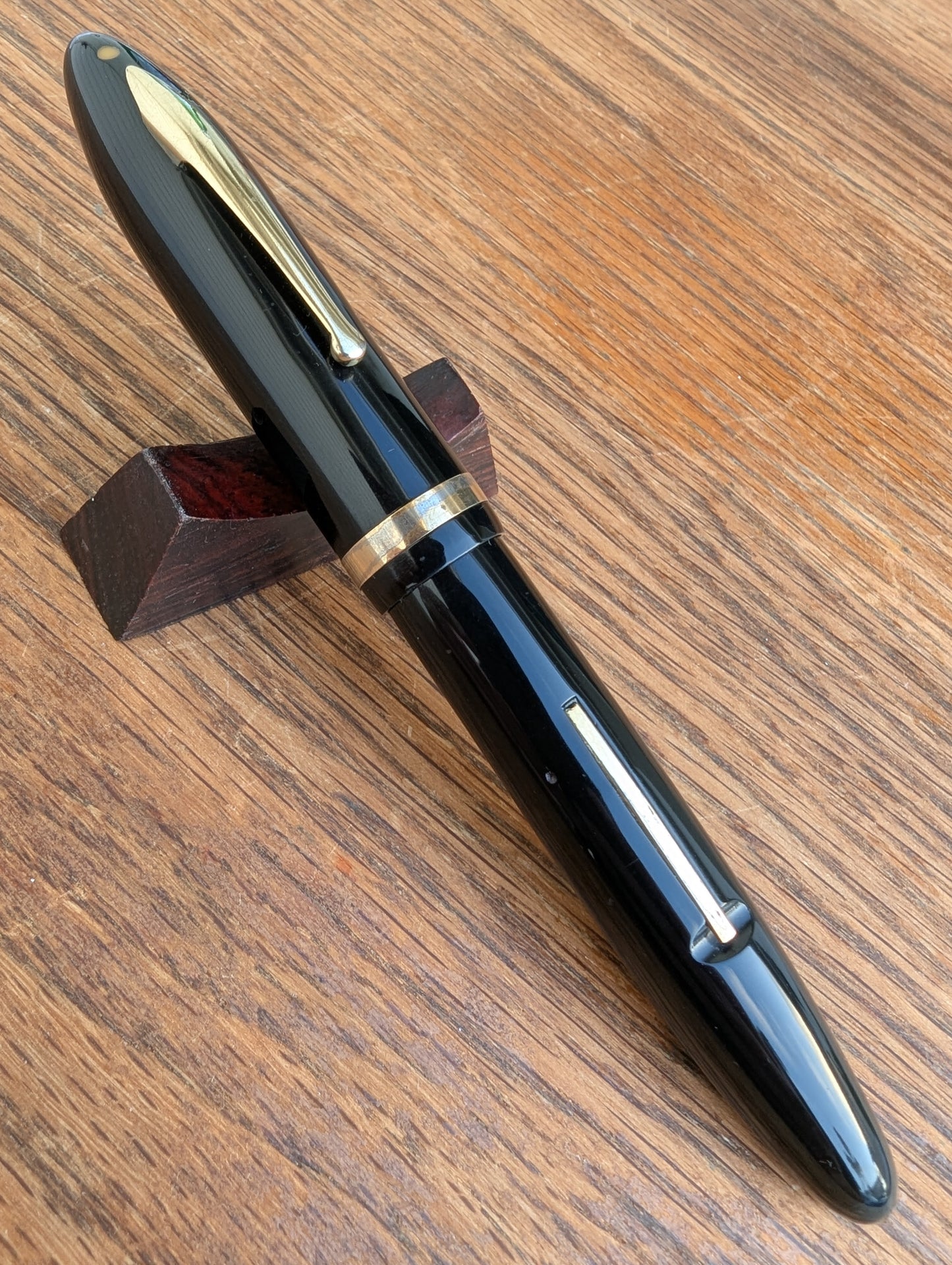 1936 Black Sheaffer Balance "Premier"  pen - lever filler - Fine point