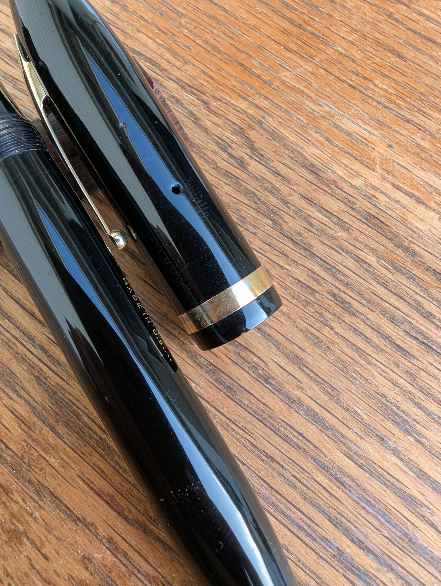 1936 Black Sheaffer Balance "Premier"  pen - lever filler - Fine point