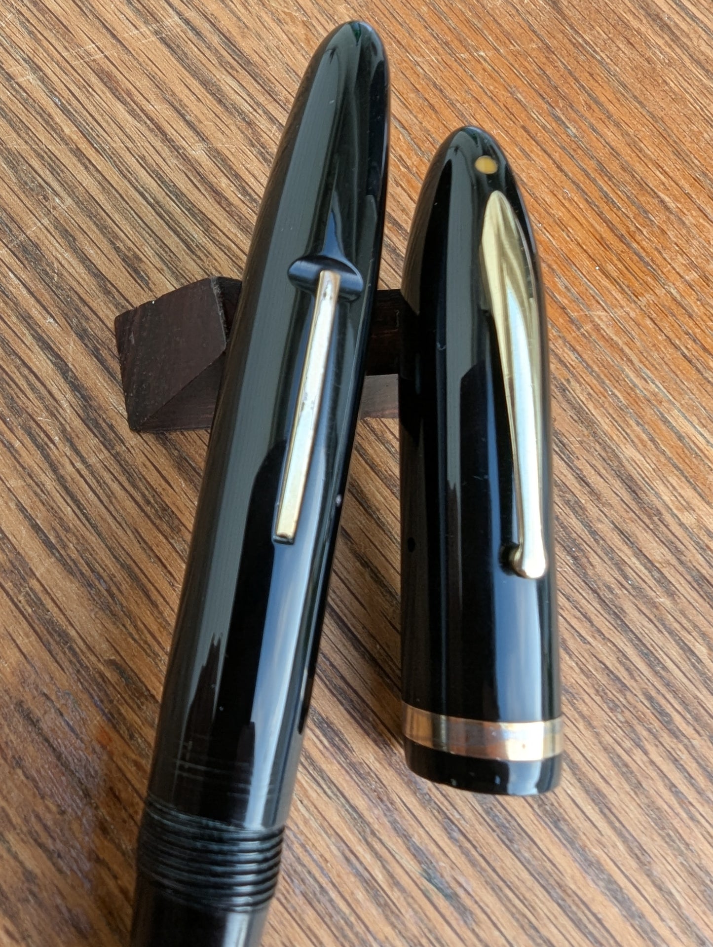 1936 Black Sheaffer Balance "Premier"  pen - lever filler - Fine point