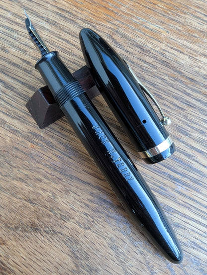 1930-1 Black Sheaffer Balance "Premier"  pen - lever filler - Fine point