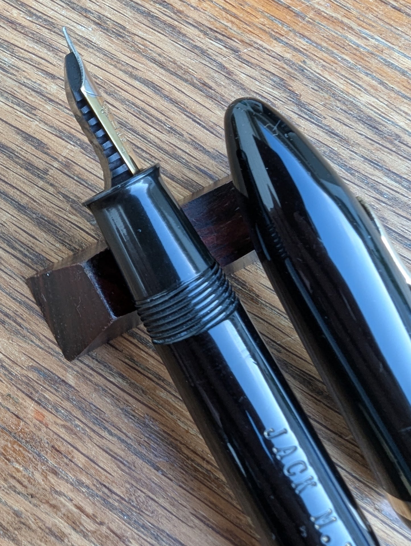 1930-1 Black Sheaffer Balance "Premier"  pen - lever filler - Fine point