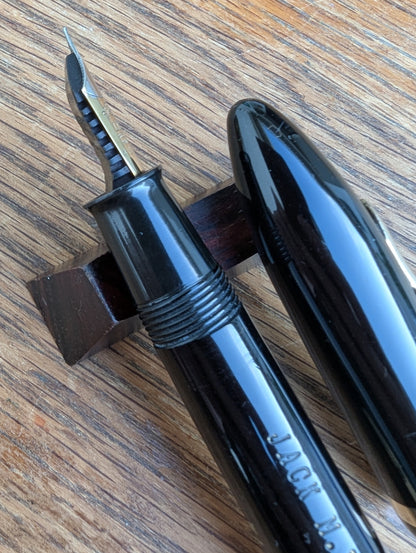 1930-1 Black Sheaffer Balance "Premier"  pen - lever filler - Fine point