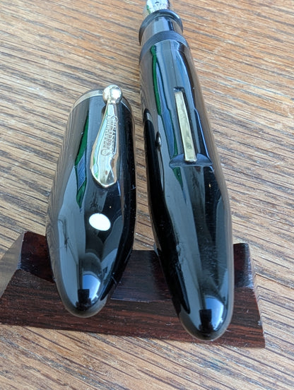1930-1 Black Sheaffer Balance "Premier"  pen - lever filler - Fine point