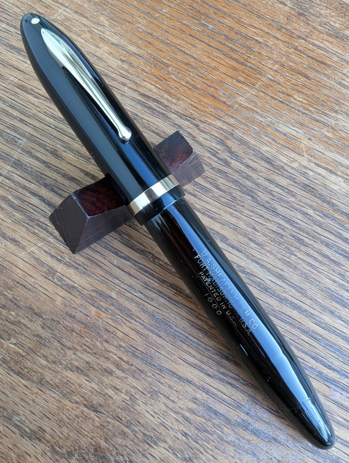 (Black Sheaffer Balance Premier (OS) pen - Vacuum-fil - medium-fine point