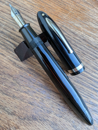 (Black Sheaffer Balance Premier (OS) pen - Vacuum-fil - medium-fine point