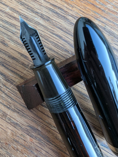 (Black Sheaffer Balance Premier (OS) pen - Vacuum-fil - medium-fine point