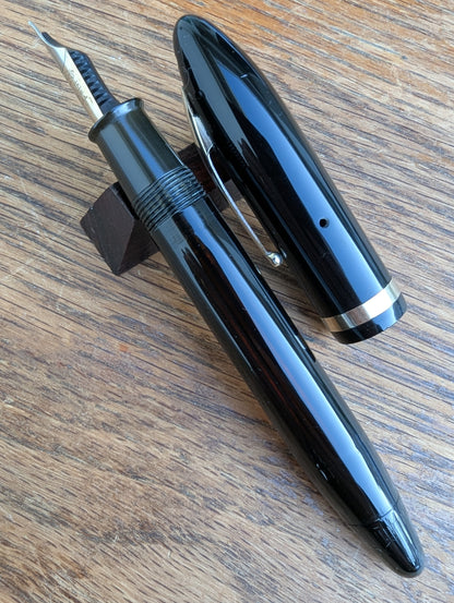 (Black Sheaffer Balance Premier (OS) pen - Vacuum-fil - medium-fine point