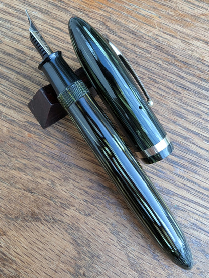 Marine Green Sheaffer Balance Premier (OS) pen - Vacuum-fil - medium point