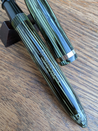 Marine Green Sheaffer Balance Premier (OS) pen - Vacuum-fil - medium point