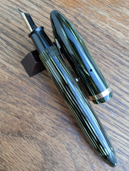 Marine Green Sheaffer Balance Premier (OS) pen - Vacuum-fil - medium point