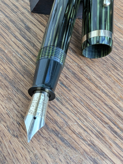 Marine Green Sheaffer Balance Premier (OS) pen - Vacuum-fil - medium point