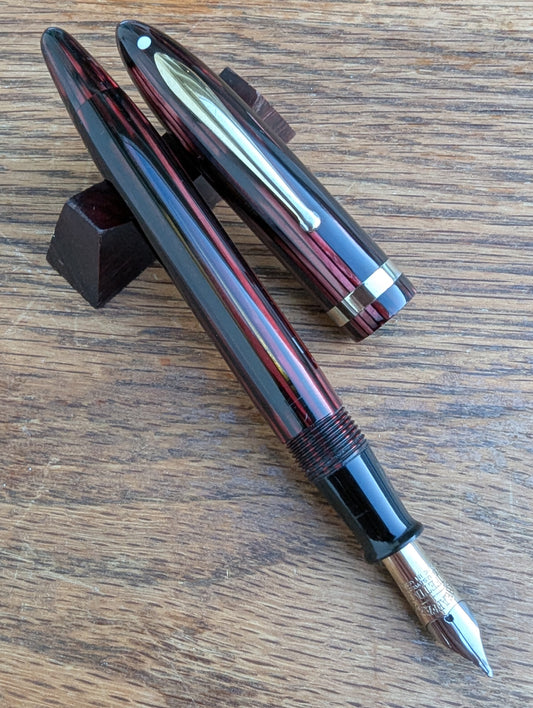 1941 Carmine Sheaffer Balance Statesman - fine point
