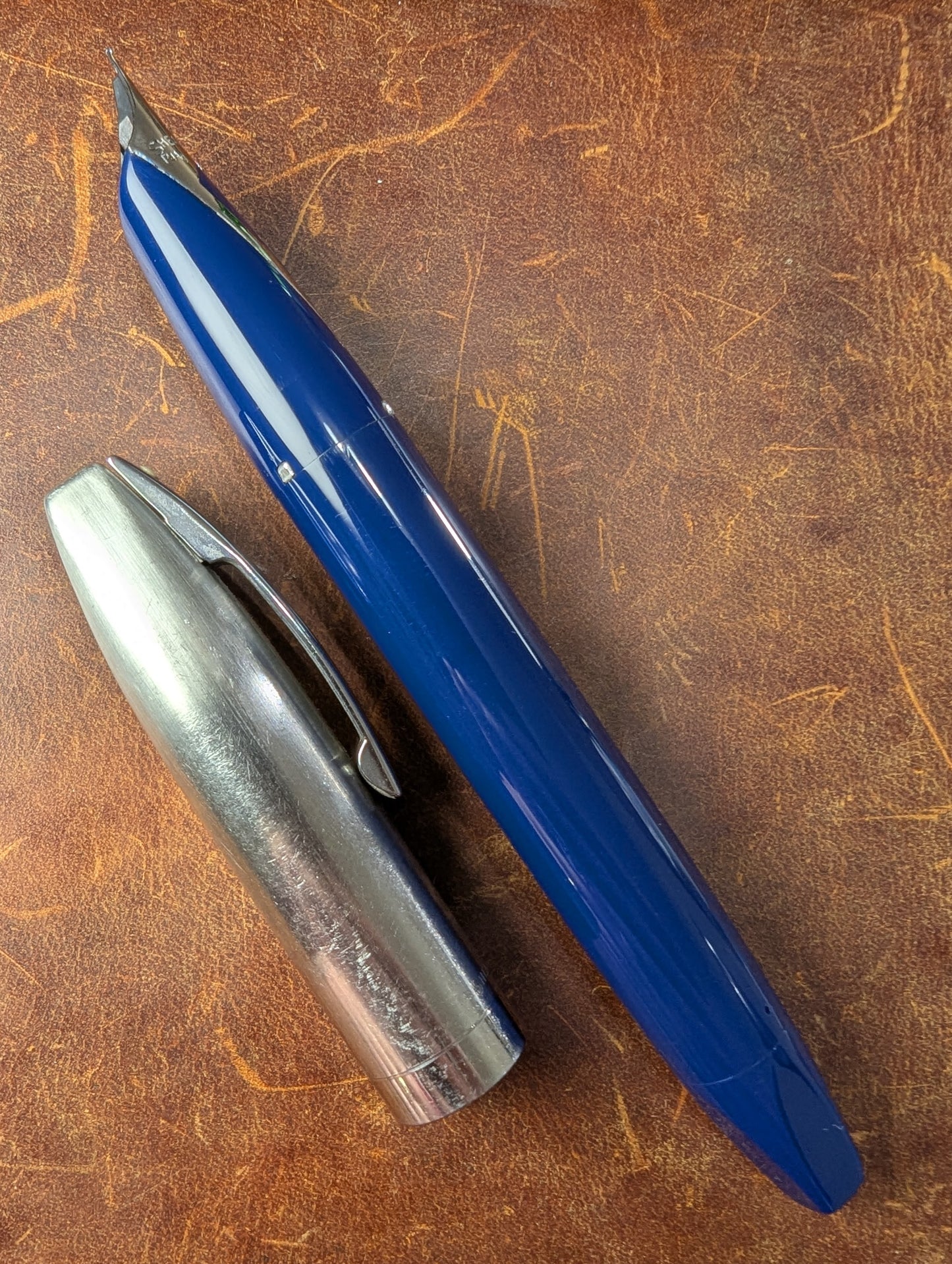Blue Sheaffer PFM II - fine point