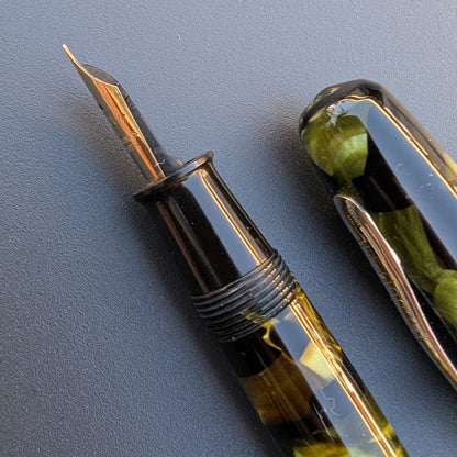 ~1934-5 Large (Oversize) Marine Green VACUUM-FIL