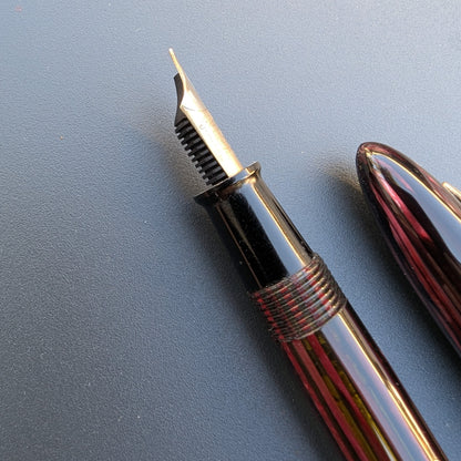 1941 Carmine Sheaffer Balance Statesman - medium-fine point