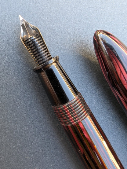 1941 Carmine Sheaffer Balance Statesman - medium-fine point