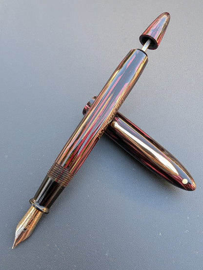 1941 Carmine Sheaffer Balance Statesman - medium-fine point
