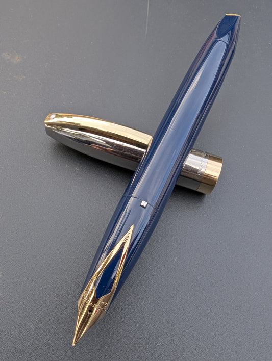 Blue Sheaffer PFM IV - fine point