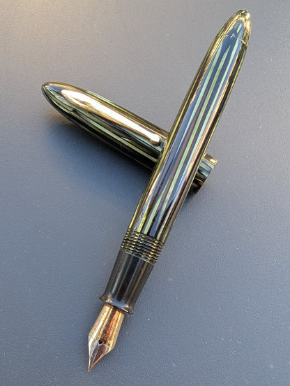 1938-41 Marine Green Sheaffer Balance Admiral - XXF-XF point