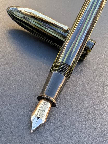 1938-41 Marine Green Sheaffer Balance Admiral - XXF-XF point