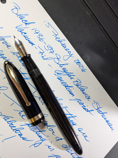 Black Sheaffer Balance Statesman - medium point