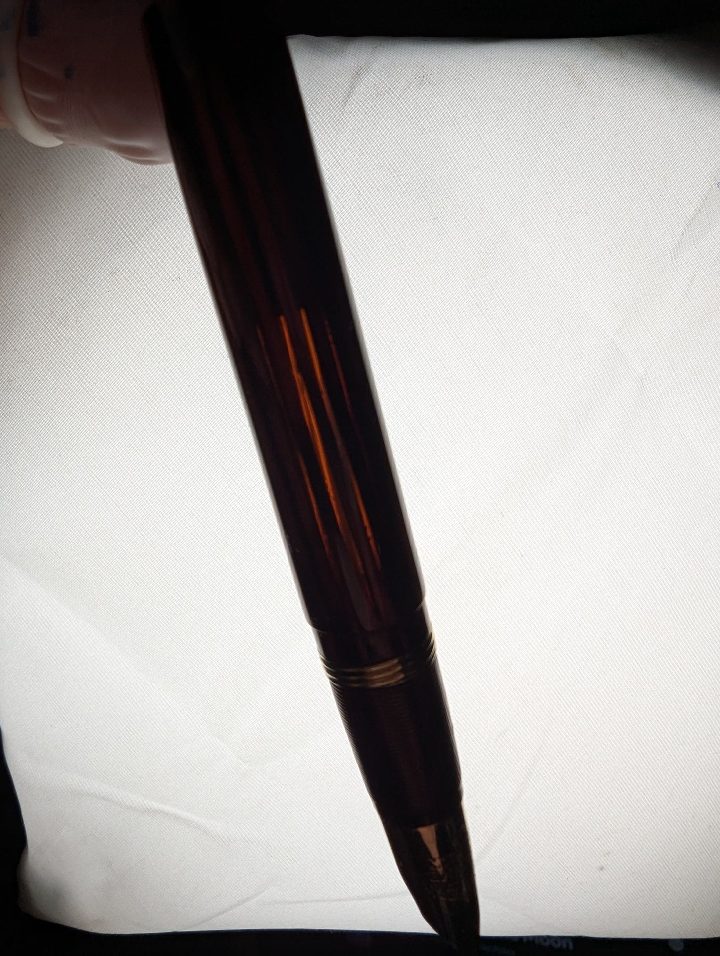 1943-5 Carmine Sheaffer Triumph Statesman - fine point