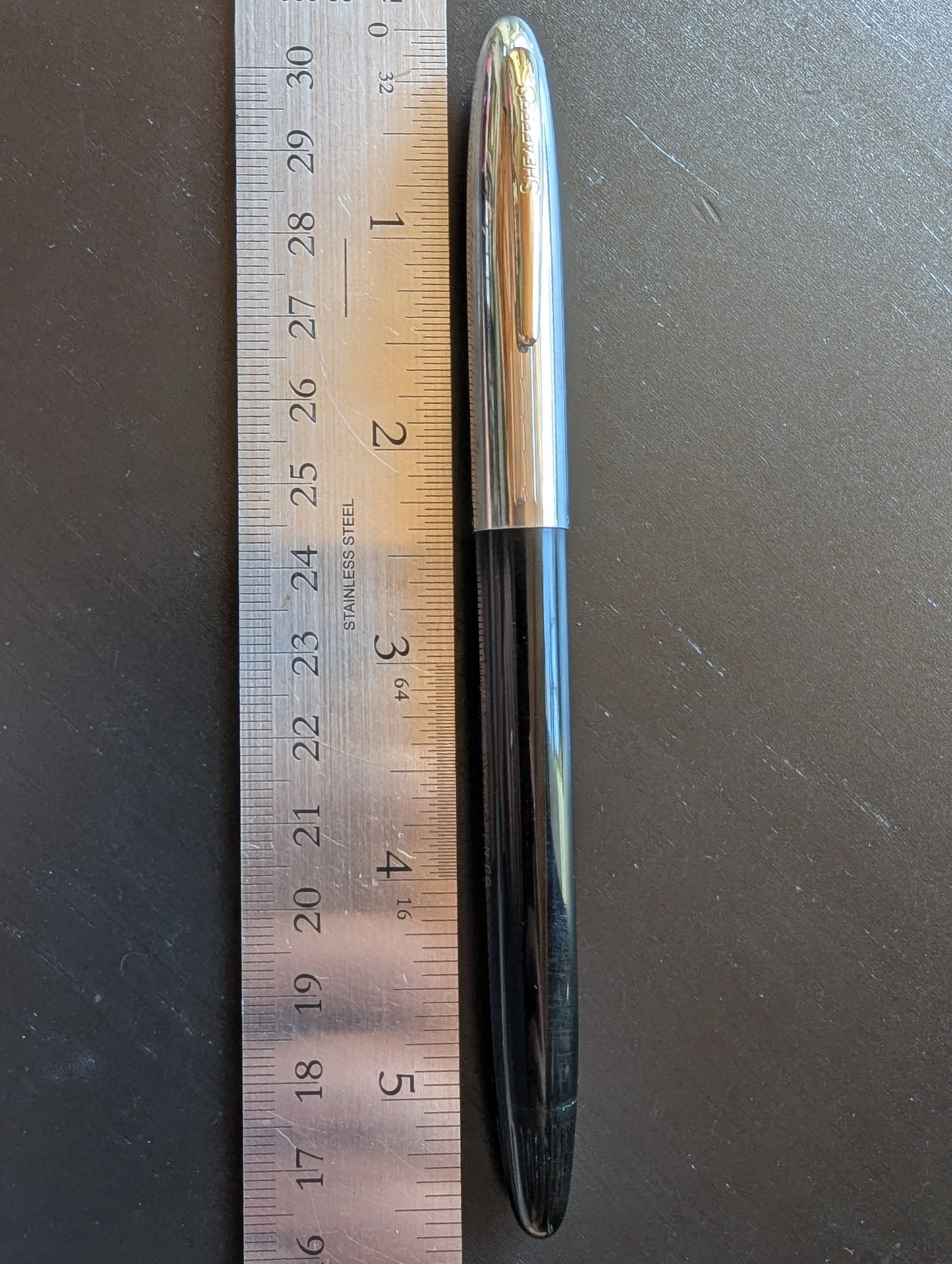 Black Sheaffer Snorkel Sovereign - medium point