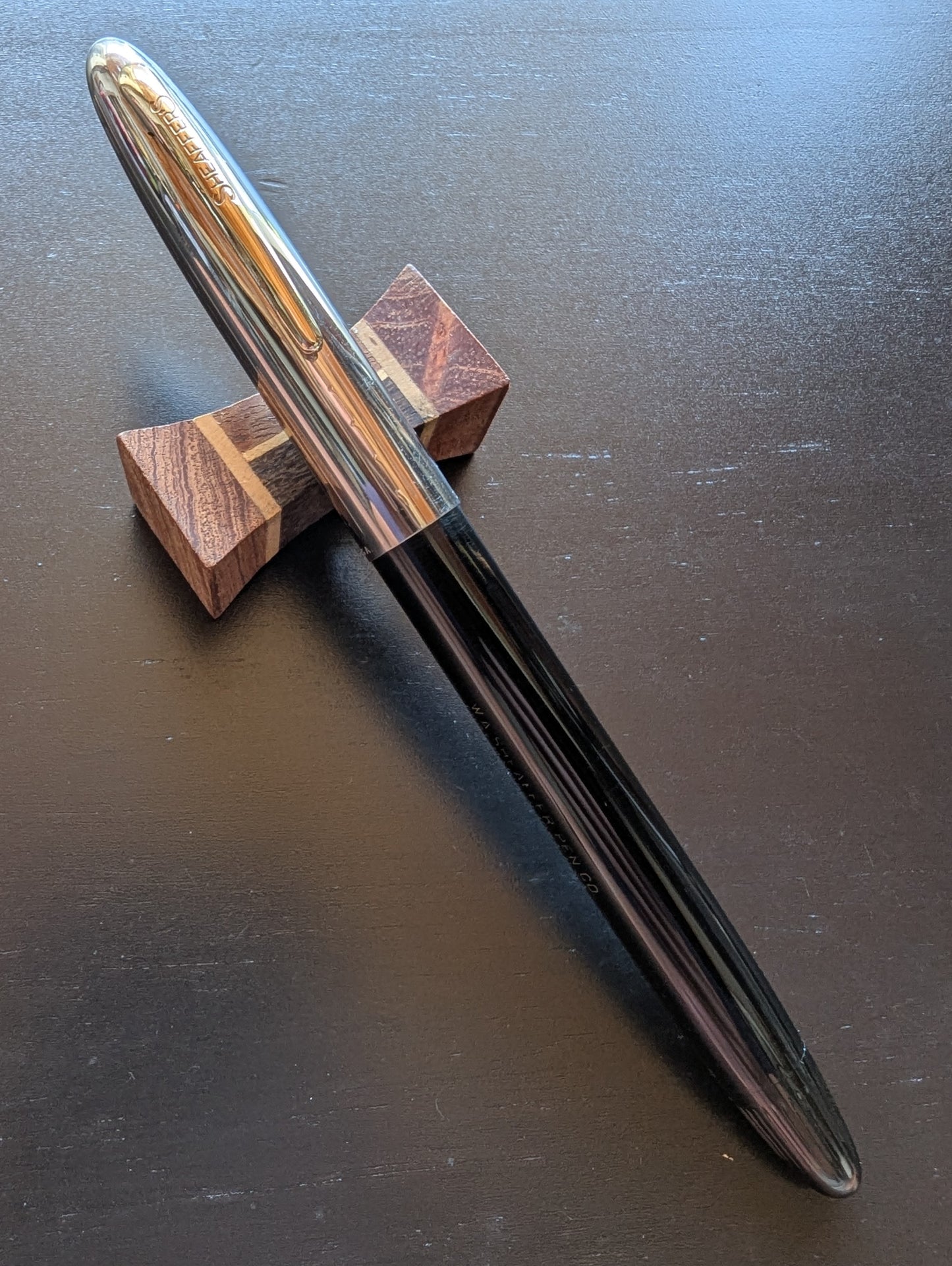 Black Sheaffer Snorkel Sovereign - medium point