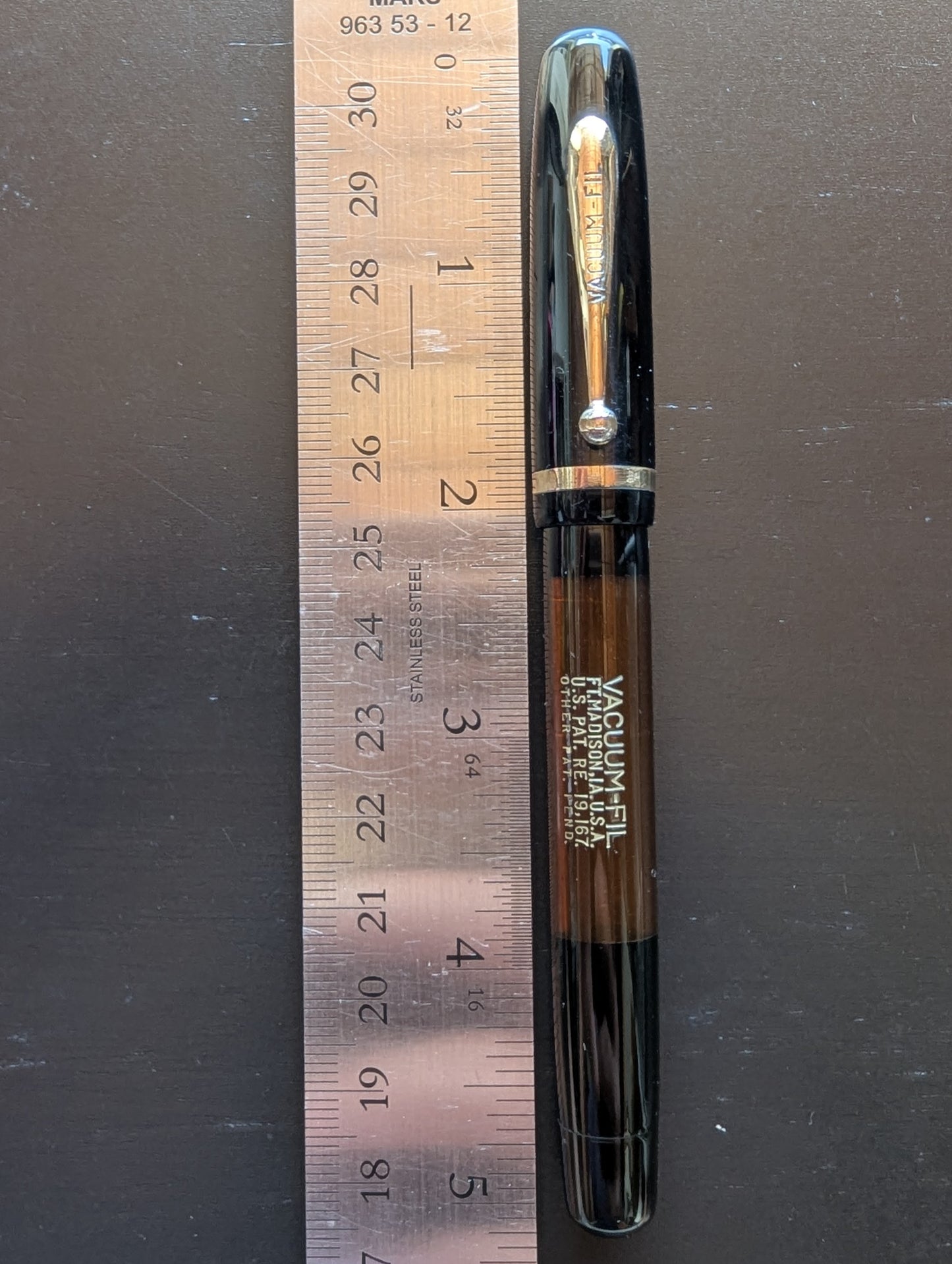 ~1934 Black full size VACUUM-FIL - fine point
