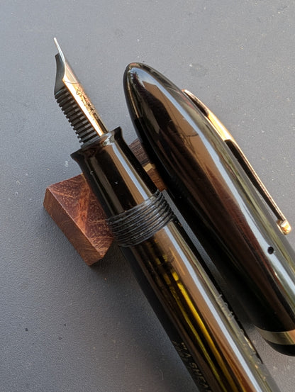 Black Sheaffer Balance "Premier" (OS) pen - Vacuum-fil - fine point