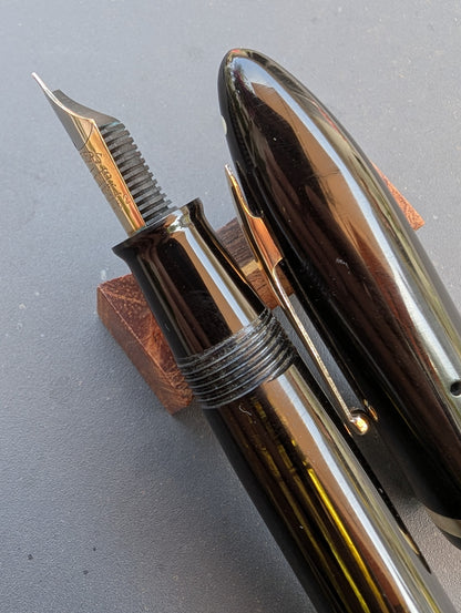 Black Sheaffer Balance "Premier" (OS) pen - Vacuum-fil - fine point