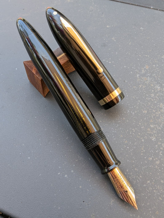 Black Sheaffer Balance "Premier" (OS) pen - Vacuum-fil - fine point